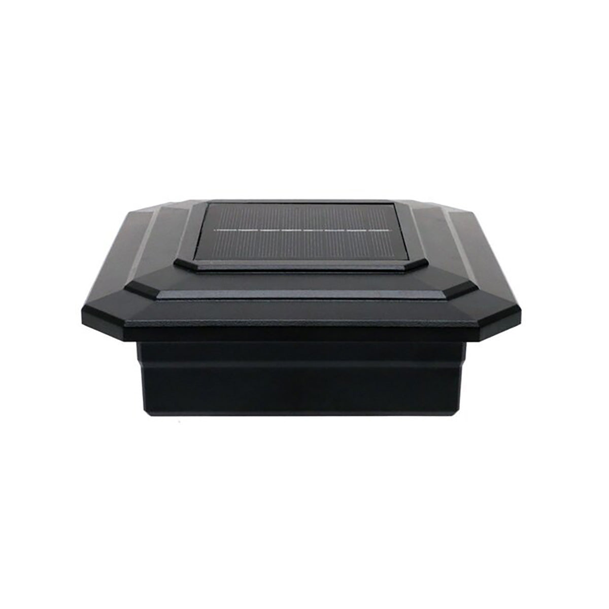 5 in. x 5 in. Solar Post Cap Light - 3 LED Colors