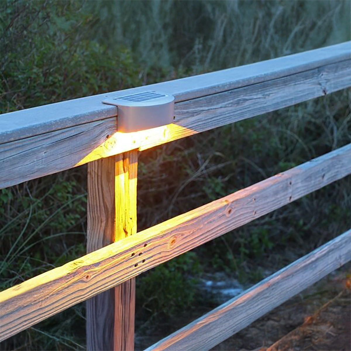 Solar Rail Light - 3 Color LED Switchable