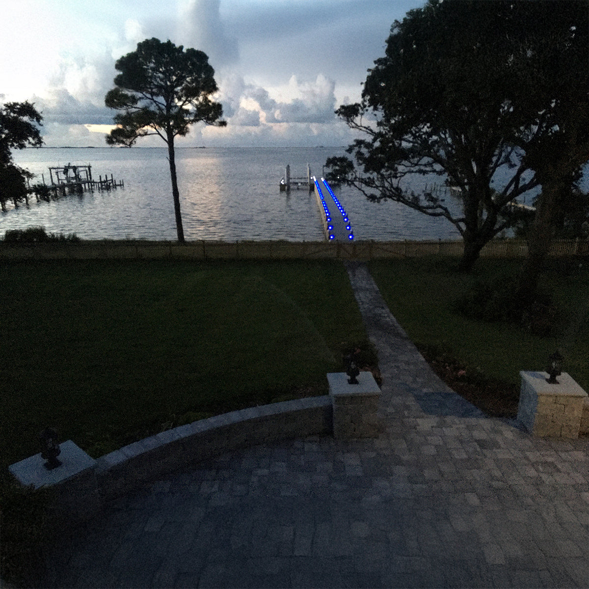 Solar Deck Lights customer 1