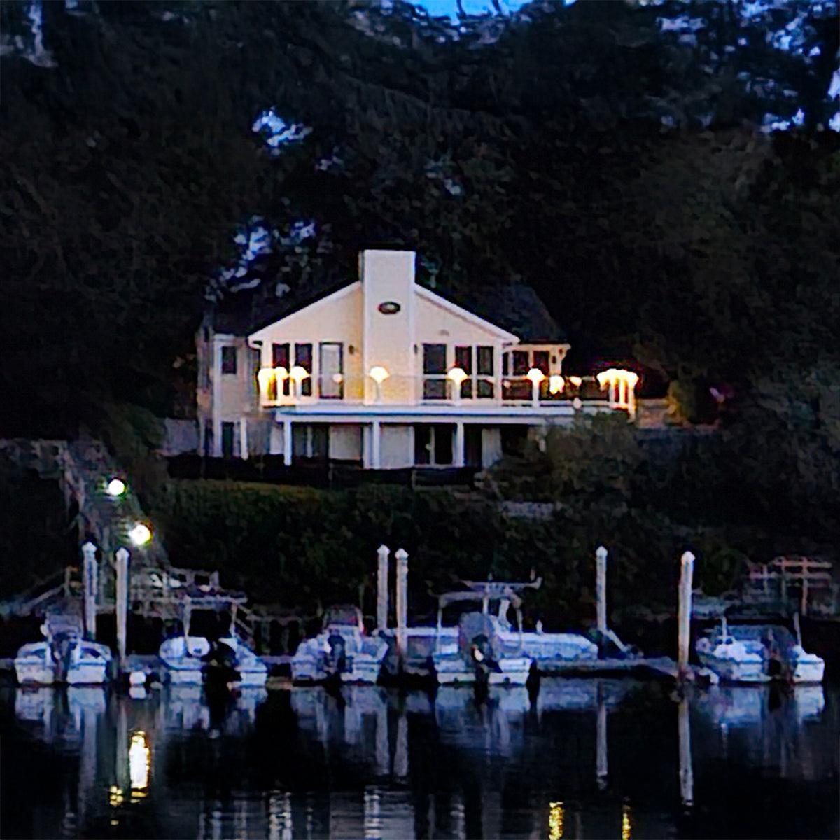 Solar Post Cap Light white