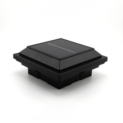 3 in x 3 in. Solar Post Cap Light