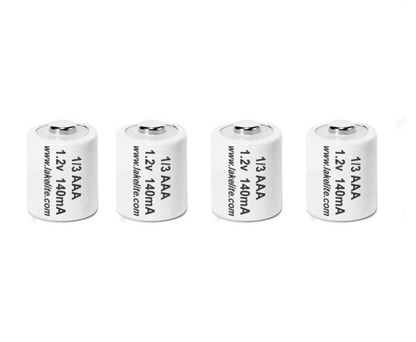 4-pack ⅓ AAA Size Rechargeable Batteries