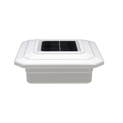 5 in. x 5 in. Solar Post Cap Light - 3 LED Colors