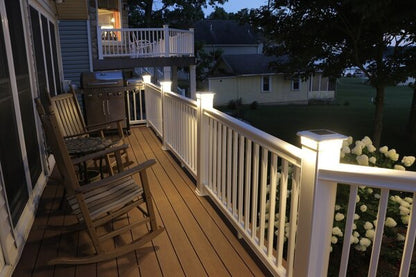 5⅛ in. x 5⅛ in. Solar Post Cap Light for TimberTech - 3 LED Colors