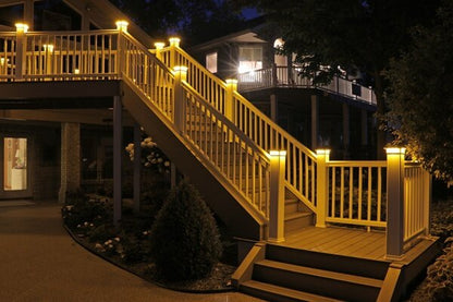5⅛ in. x 5⅛ in. Solar Post Cap Light for TimberTech - 3 LED Colors