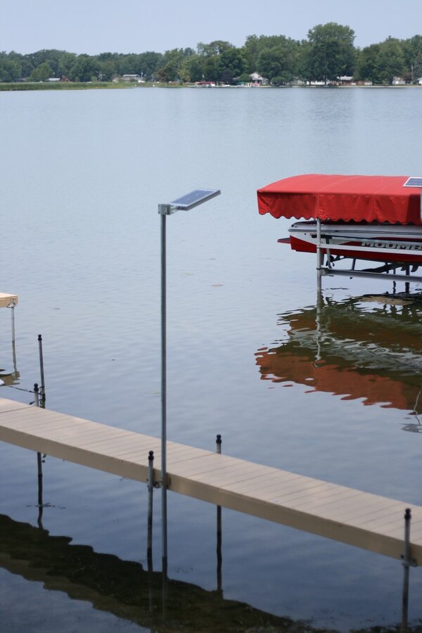Solar Sky Light with Motion Sensor