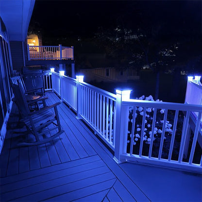 Solar Post Cap light customer 