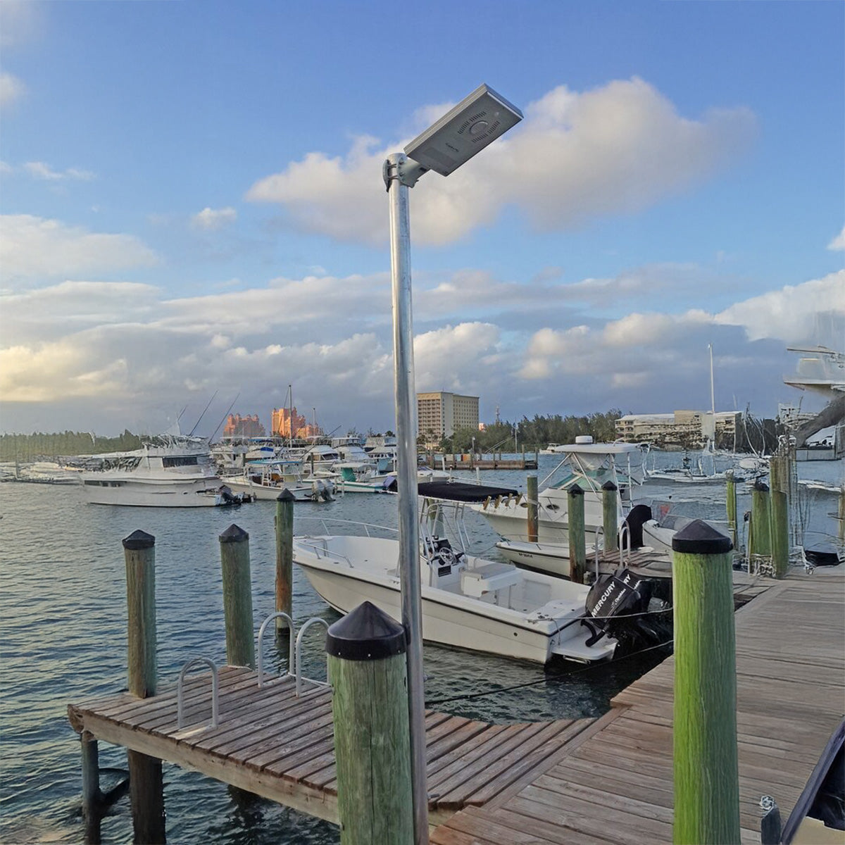 Solar Sky Light with Motion Sensor