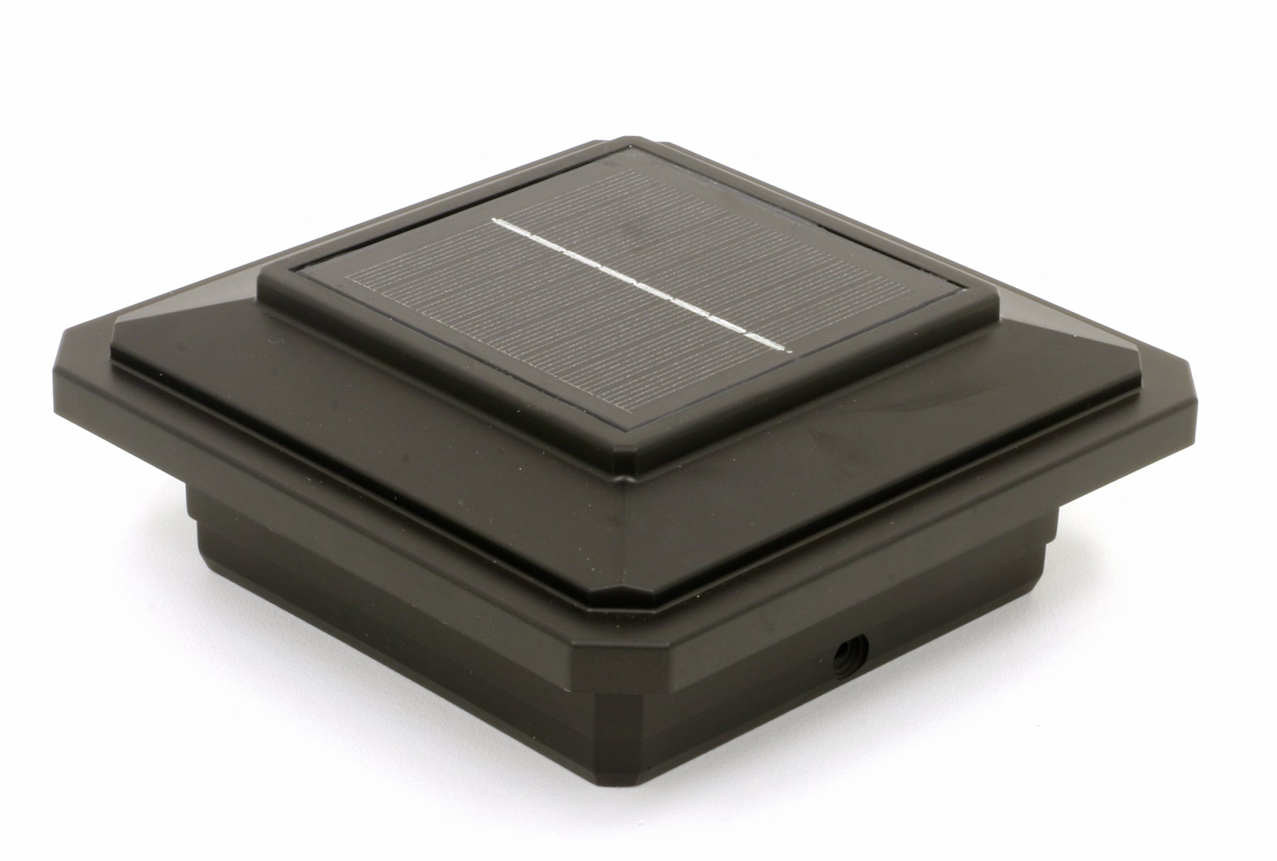 4½ in. x 4½ in. Solar Post Cap Light for Trex - 3 LED Color Changing