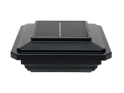 4 in. x 4 in. Solar Post Cap Light - 3 LED Colors