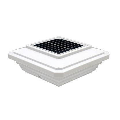 4 in. x 4 in. Solar Post Cap Light - 3 LED Colors