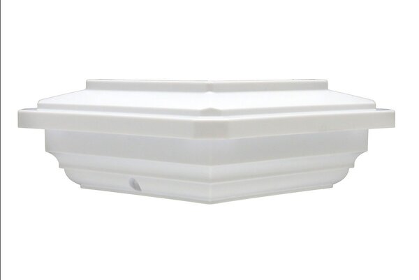 4 in. x 4 in. Solar Post Cap Light - 3 LED Colors