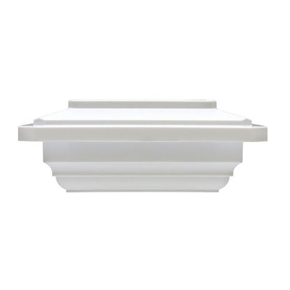 4 in. x 4 in. Solar Post Cap Light - 3 LED Colors