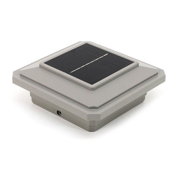 4½ in. x 4½ in. Solar Post Cap Light for Trex - 3 LED Color Changing