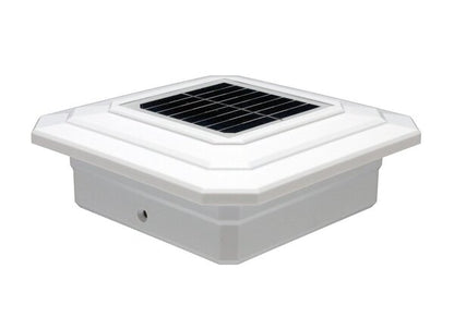 5 in. x 5 in. Solar Post Cap Light - 3 LED Colors