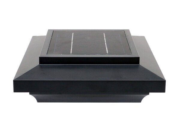 5½ in. x 5½ in. Solar Post Cap Light for Azek | Trex | Wood - 3 LED Colors Changing
