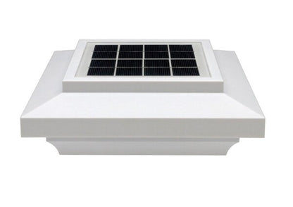 5½ in. x 5½ in. Solar Post Cap Light for Azek | Trex | Wood - 3 LED Colors Changing