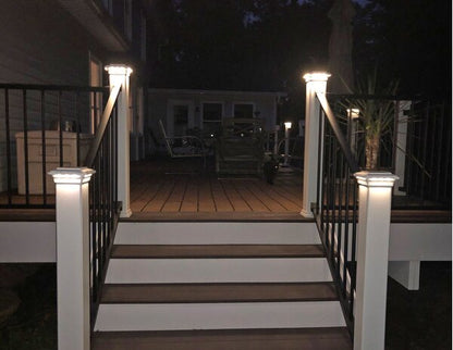 5⅛ in. x 5⅛ in. Solar Post Cap Light for TimberTech - 3 LED Colors