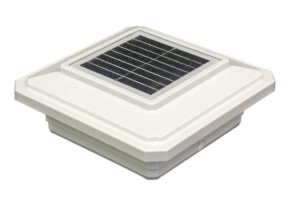 4½ in. x 4½ in. Solar Post Cap Light for Trex - 3 LED Color Changing